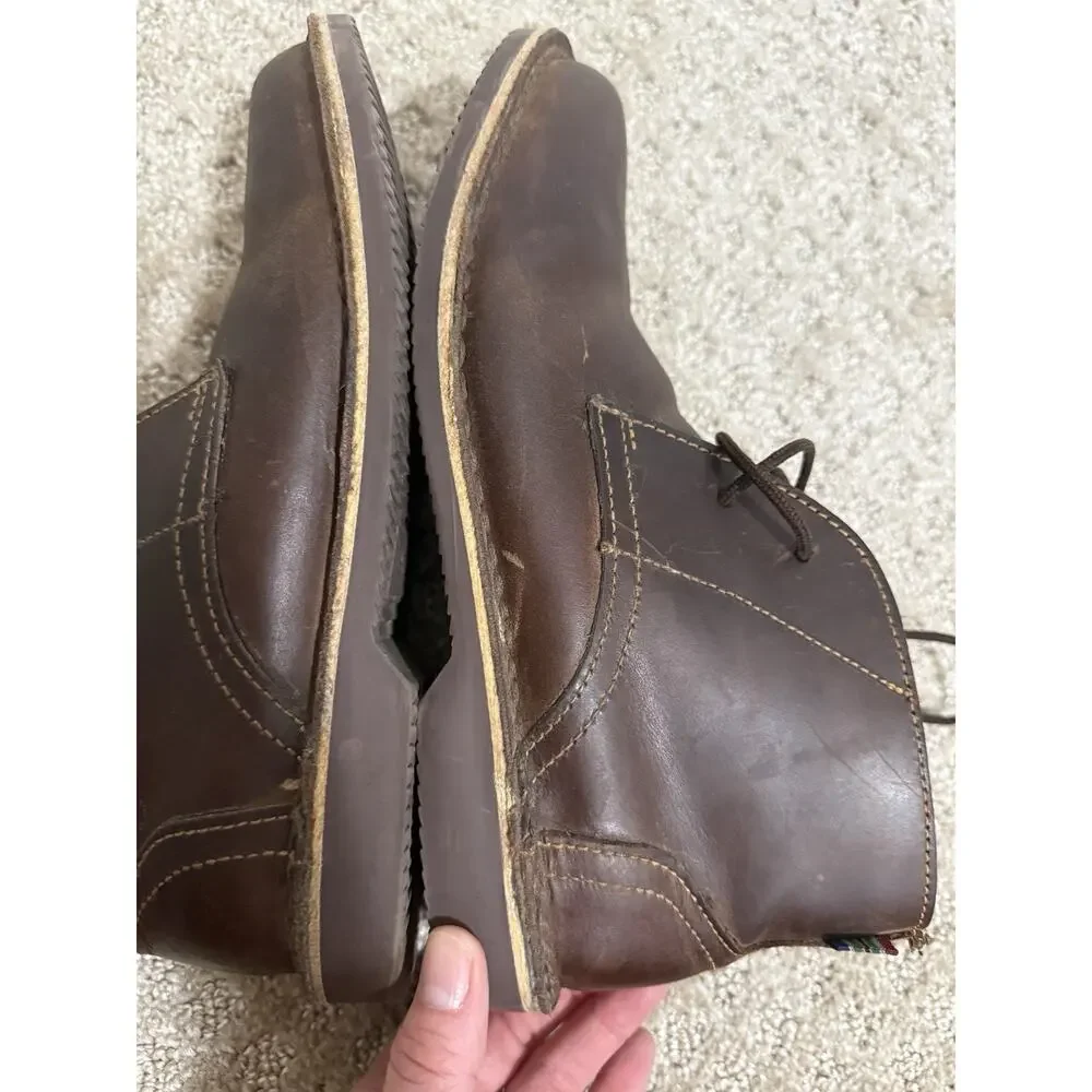 Veldskoen Heritage Mens Brown Leather Chukka Desert Boots Size 7.5 South Africa